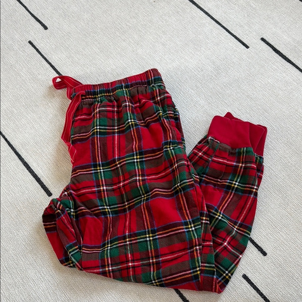 Old Navy Flannel Jogger Pajama Bottoms Size Medium